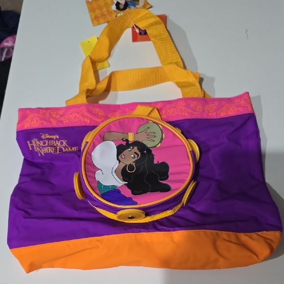 Vtg 90s Hunchback Of Notre Dame Tambourine Bag NWT